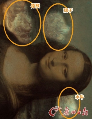 美画家称破解蒙娜丽莎秘密 画作背景惊现4动物