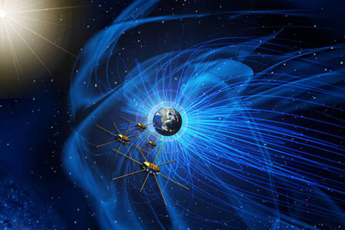 现象进行研究,这是地球空间科学的一科学图库 nasa四颗卫星"叠罗汉"