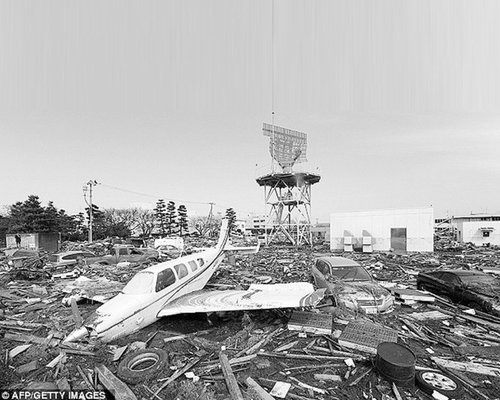 日本去年地震產生兩千萬噸垃圾2014年到美國